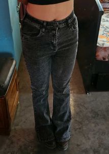 Y2k Black Flare Jeans