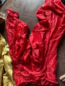 Stunning Red patiyala salwar