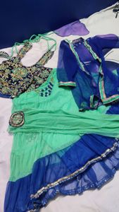 New lahanga with shrug n duptta 3 to 5 year