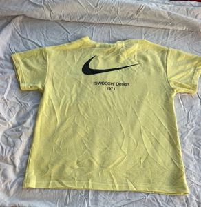 Nike Yellow Graphic T-Shirt