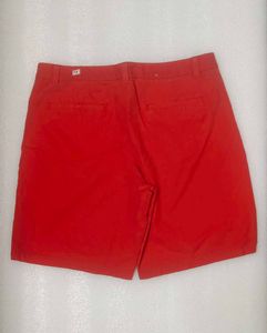 Imported Khakhis By Gap Orange Boyfriend Fit Short