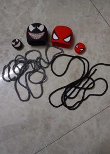 Spiderman & Venom charger Cases for apple