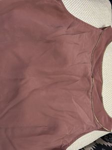 Elegant Rose Gold Sequin Crop Top