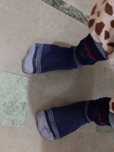 Blue Sports Socks