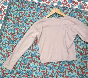 Mauve full sleeves top (fixed price)