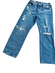 Distressed Denim Jeans