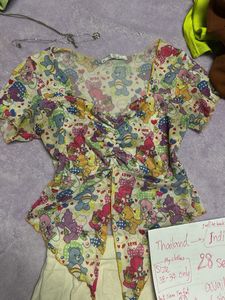 Cute Care Bears Print Top32-34Mesh