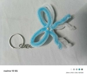 Cute Yellow Flower Keychain