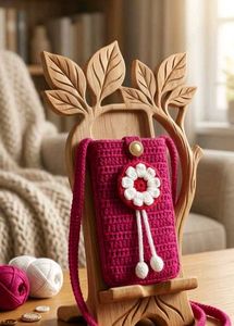 Handmade Crochet Phone Bag