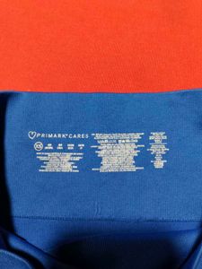 Blue High-Waist Gym &amp; Workout Shorts – XS