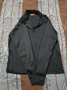 women’s Black Pullover Sweater and pant set