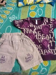 Kids T-shirt and Shorts Set