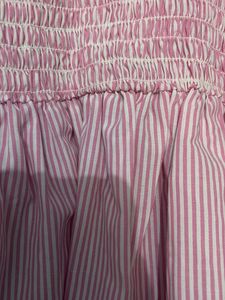 Chic Striped Puff Sleeve Top