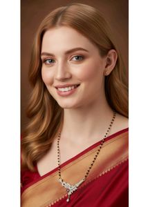Combo Of 2 AD Mangalsutra Necklace