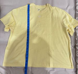 Nike Pastel Yellow Tee