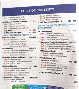 CBSE Question Bank Class 10 Social Sc