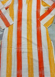 HERE &amp; NOW CHECKED KURTA