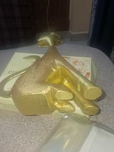 Golden Cat Showpiece from Dubai