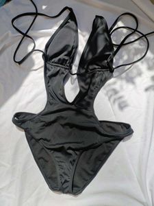 La senza Black Monokini Swimsuit
