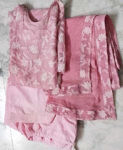 NEW Pink fancy Kurta Set with Dupatta