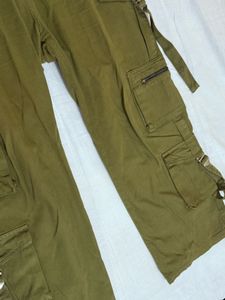 Olive Green Cargo Pants