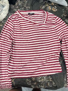Striped Long Sleeve Top
