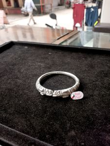 Lion Face Kada Pure Silver