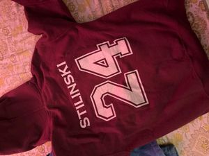 Maroon Lacrosse Hoodie