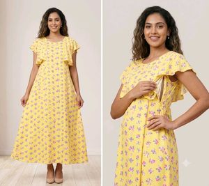 JACKET STYLE FEEDING GOWN
