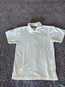 Kids Classic White Polo Shirt