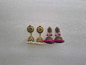 Traditional Jhumka Earrings Set - New