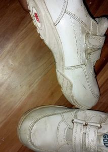 Gola White Velcro  school Sneakers