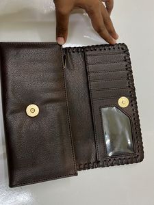 Clownfish Leather Clutch