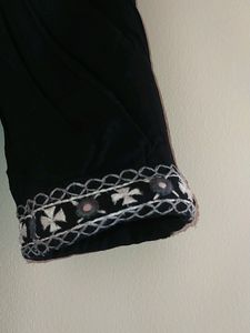 Black Thread Worked Kurti