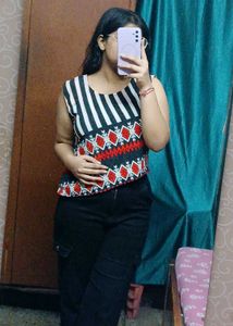 Striped &amp; Patterned Tank Top