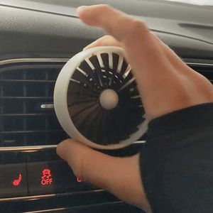 Jet engine Style aroma diffuser for car vent