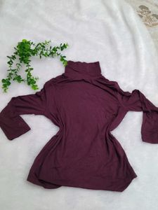 Full sleeve helter neck top