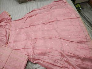 Pink Kurta Set with Dupatta