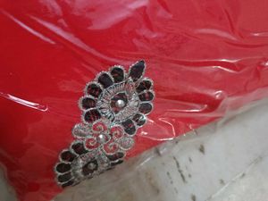 Stunning Red Embellished Saree