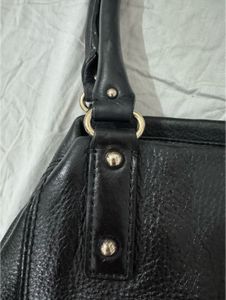 Kate Spade Black Leather Hobo Bag