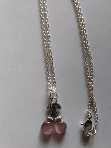 Cute Cherry Pendant Necklace