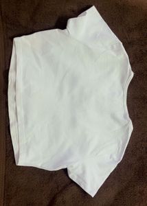 Butterfly Embroidered Crop Top