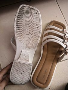 Stylish White Strap Sandals