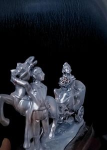 Silver Prince &amp; Princess Show Piece