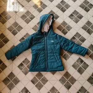 🎀Girls Stylish Teal Puffer Jacket