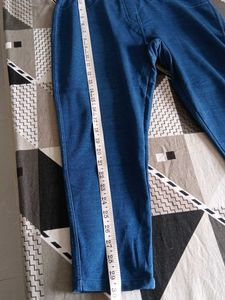 Twin Bird L Size Denim Cotton Pant