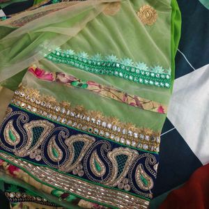 beautifull gota Patti saree🥰