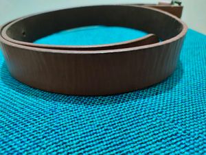Brown Genuine Leather Vintage Belt