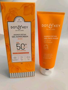 New Dot & Key Mango Detan Sunscreen & Face Wash