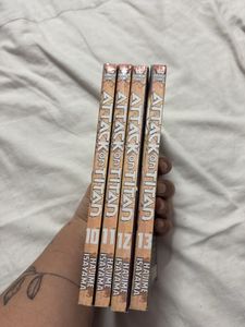 Attack on Titan Manga Volumes 10-13
